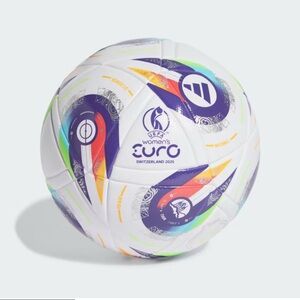 Adidas Women's Euro 2025 Multicolor Soccer Ball